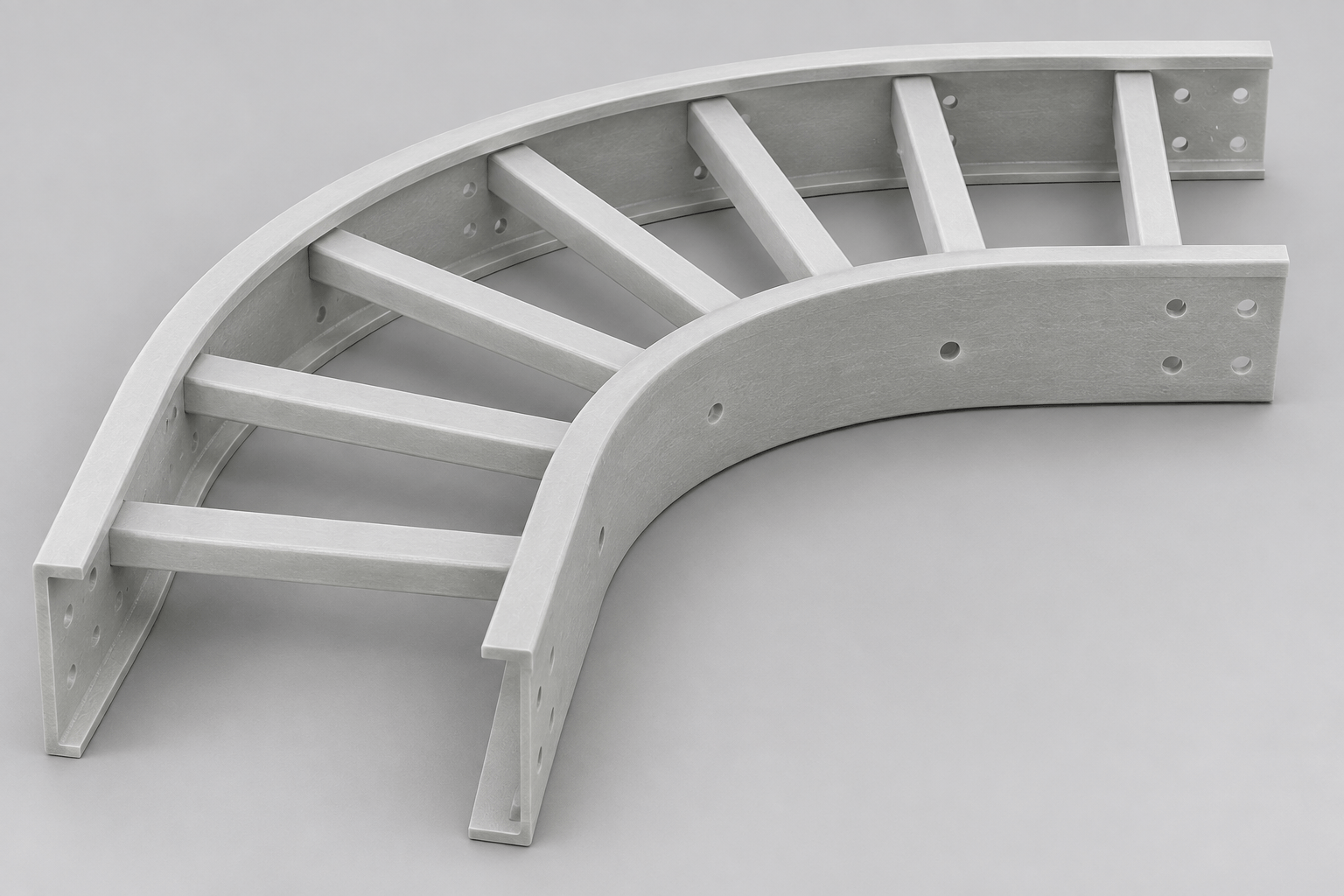 Tray Bends & Elbows manufactured by Spectron Composites
